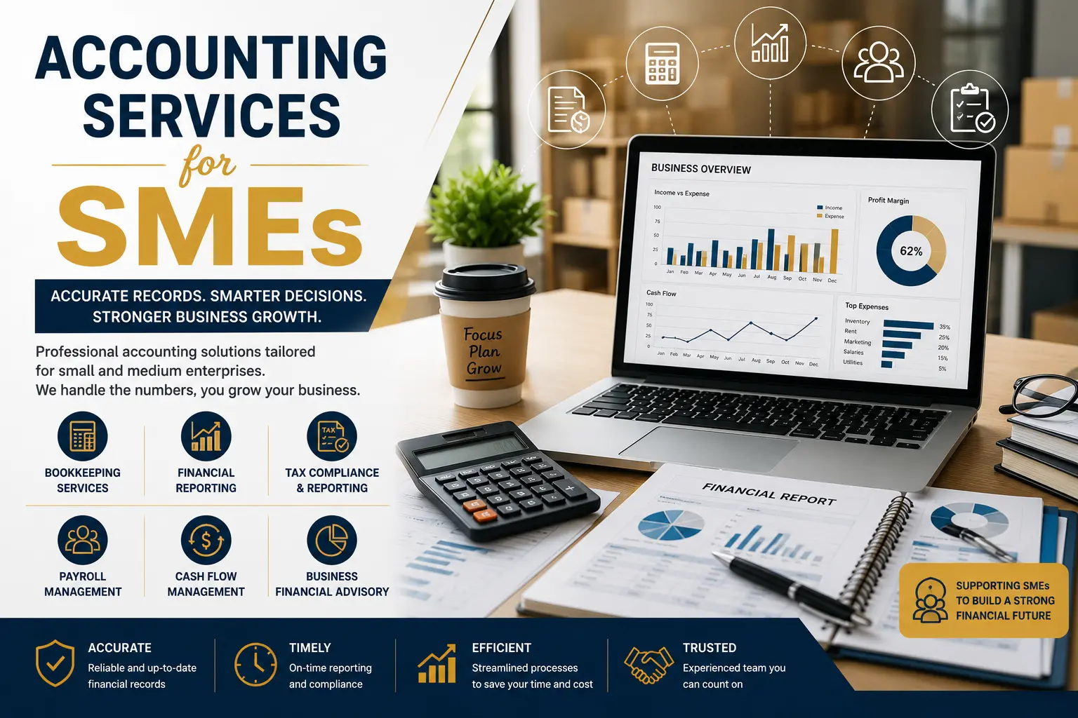 Accounting Services for SMEs: Complete Financial Solutions for Small and Medium Businesses