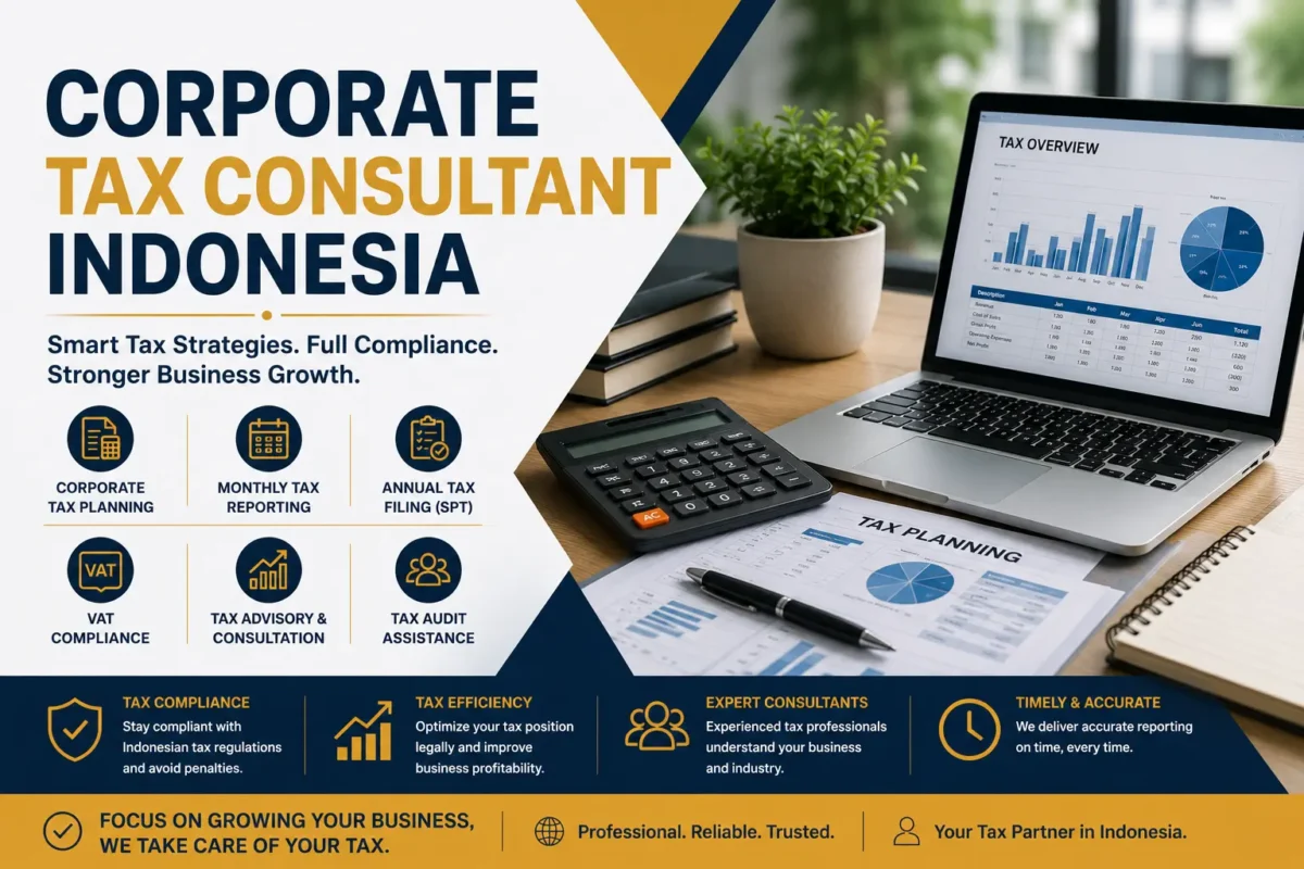 Corporate Tax Consultant Indonesia: Professional Corporate Tax Planning, Compliance, and Advisory Services