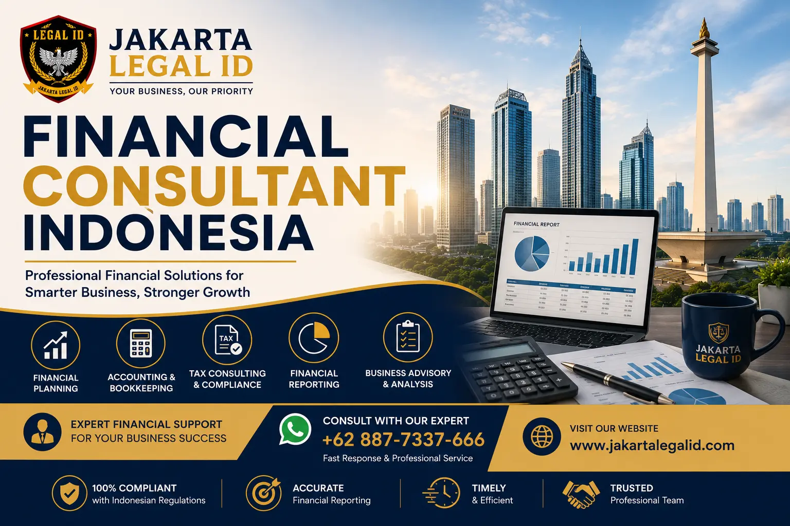 Financial Consultant Indonesia: Professional Accounting, Tax, and Business Financial Services