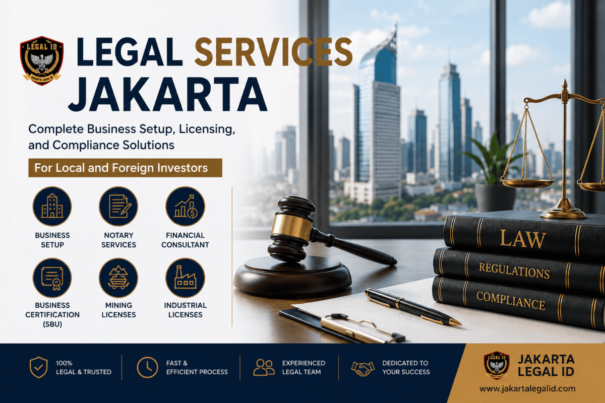 Legal Services Jakarta: Complete Business Setup, Licensing, and Compliance Solutions for Local and Foreign Investors