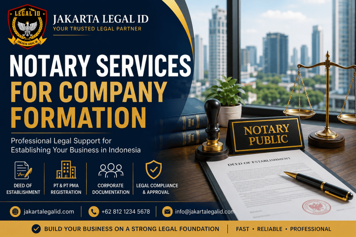 Notary Services for Company Formation: Deeds, Authority, and Registration