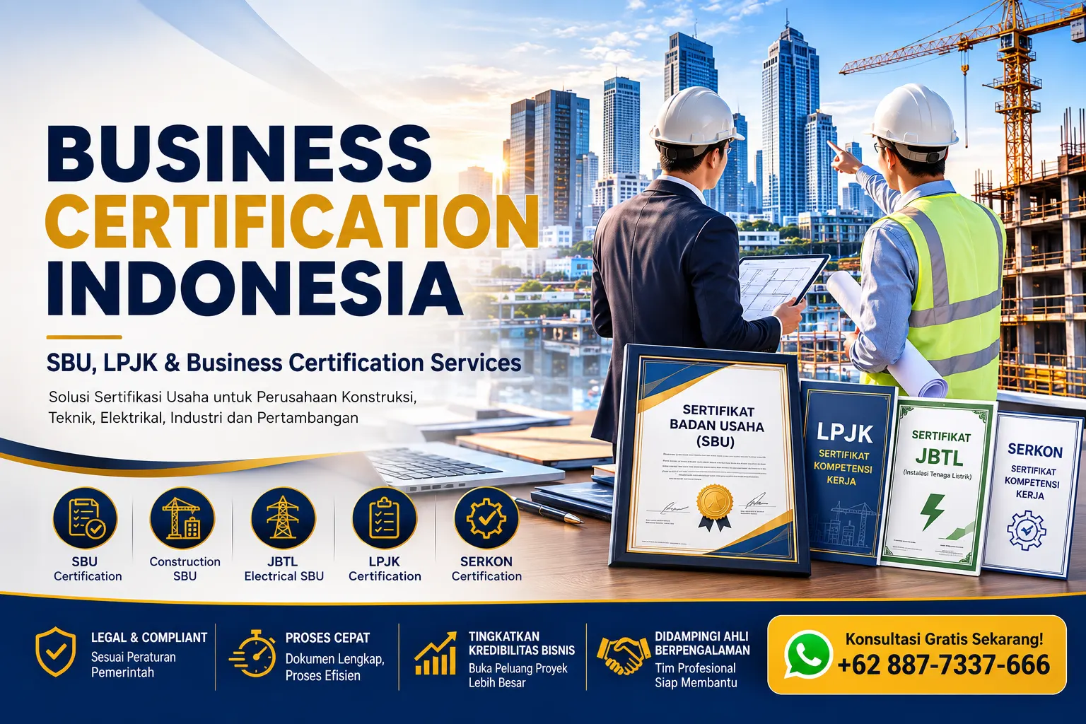 Business Certification Indonesia: Complete Guide to SBU, LPJK, and Business Certification Services