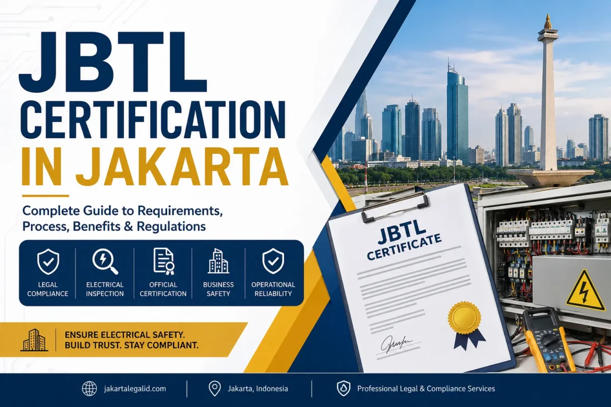 JBTL Certification in Jakarta: Complete Guide to Requirements, Process, Benefits & Regulations