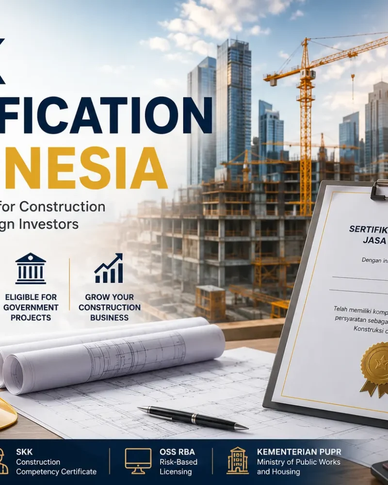 LPJK Certification Indonesia: Complete Guide for Construction Companies and Foreign Investors