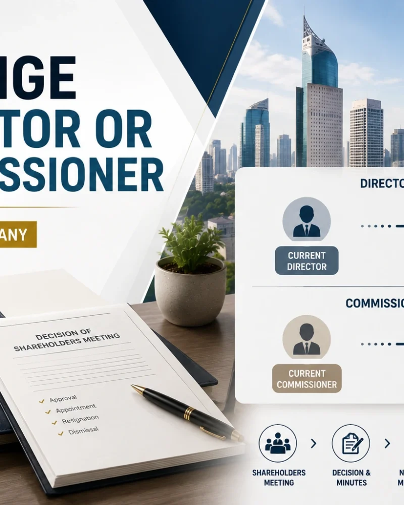 Change Director Commissioner Indonesia Company: What Is Required?