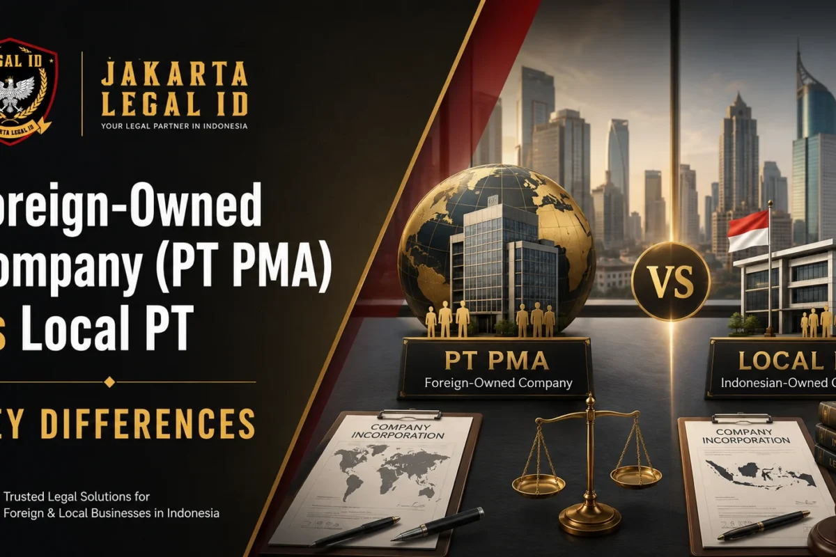 Foreign-Owned Company (PT PMA) vs Local PT: Key Differences