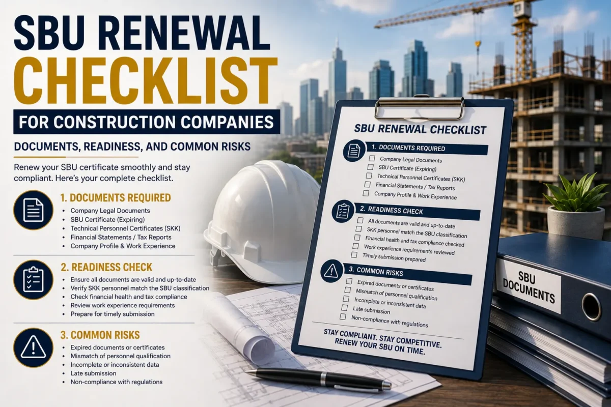 SBU Renewal Checklist for Construction Companies: Documents, Readiness, and Common Risks