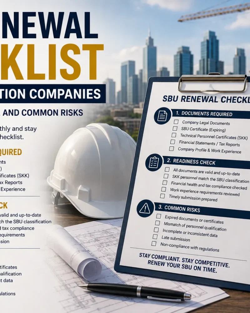 SBU Renewal Checklist for Construction Companies: Documents, Readiness, and Common Risks