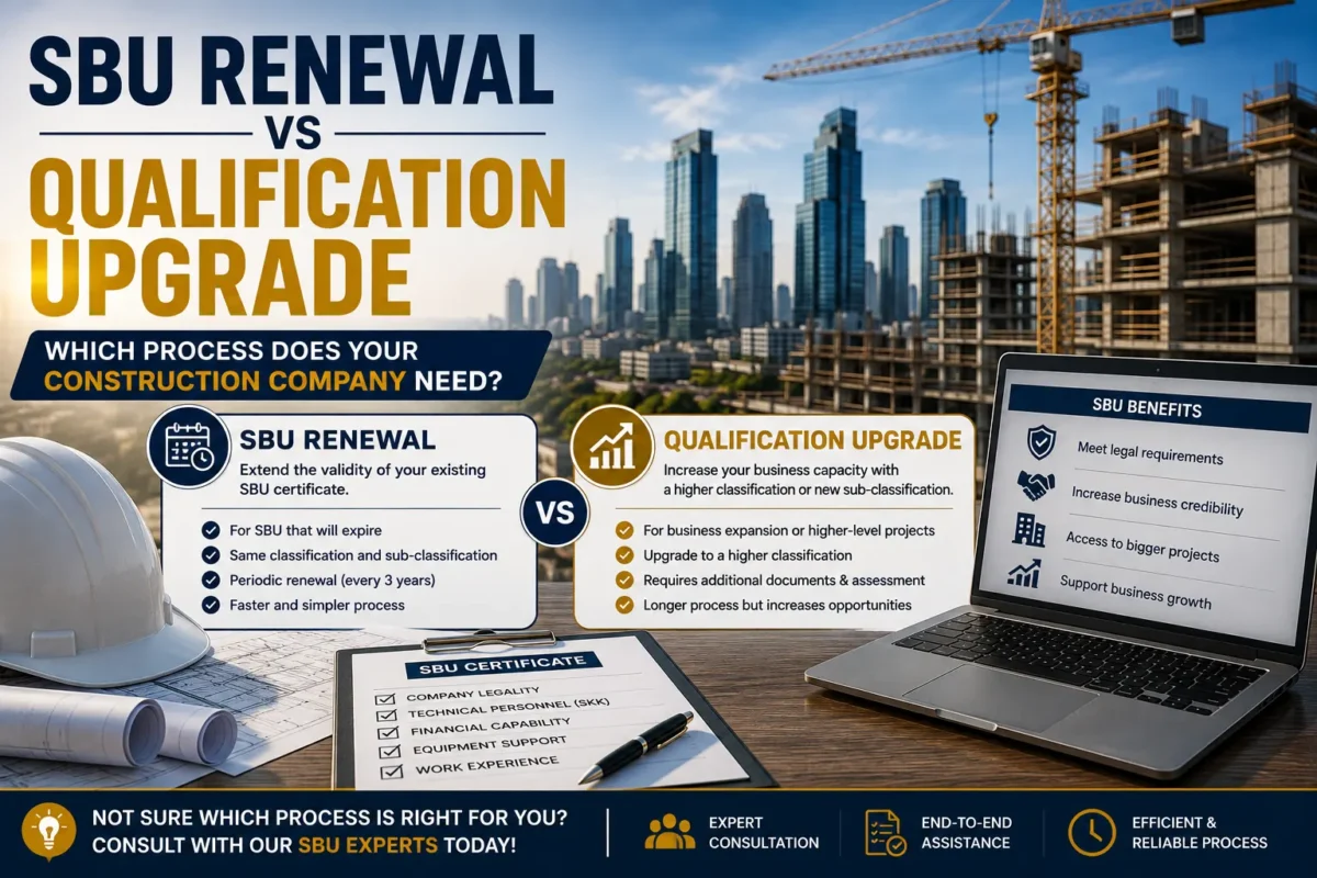 SBU Renewal vs Qualification Upgrade: Which Process Does Your Construction Company Need?