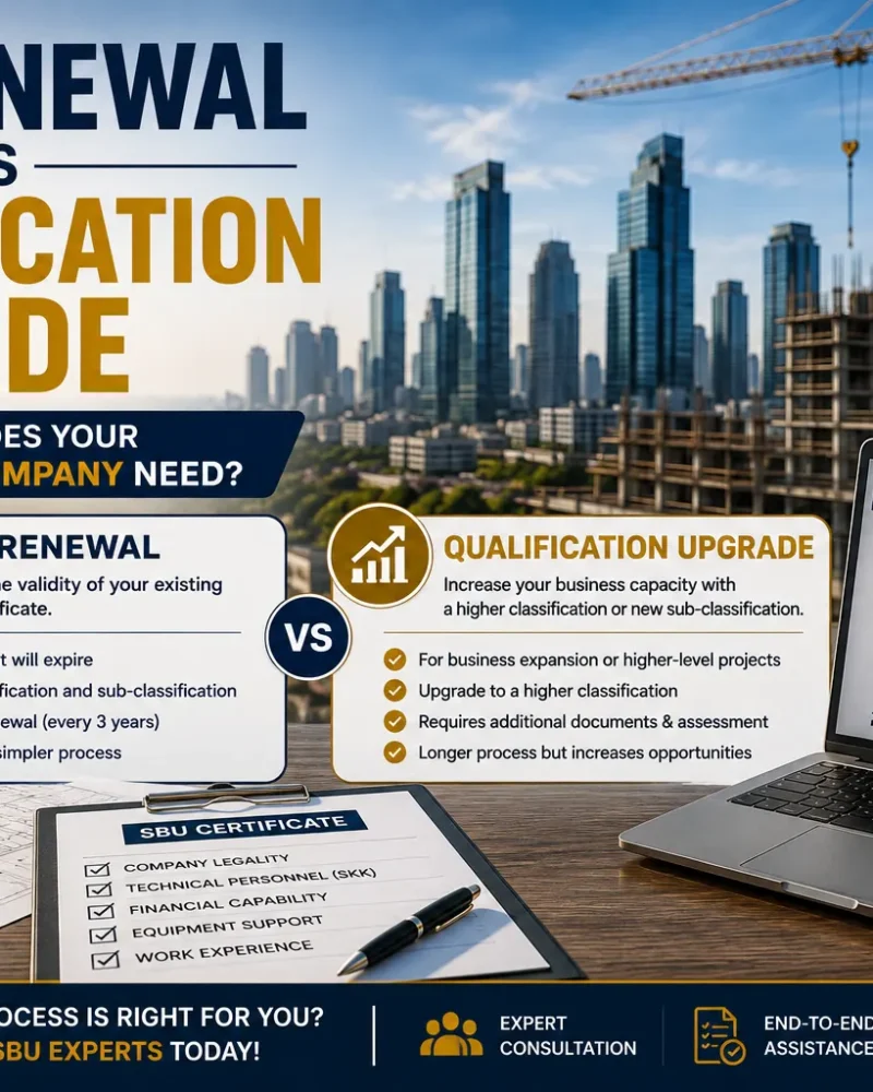 SBU Renewal vs Qualification Upgrade: Which Process Does Your Construction Company Need?
