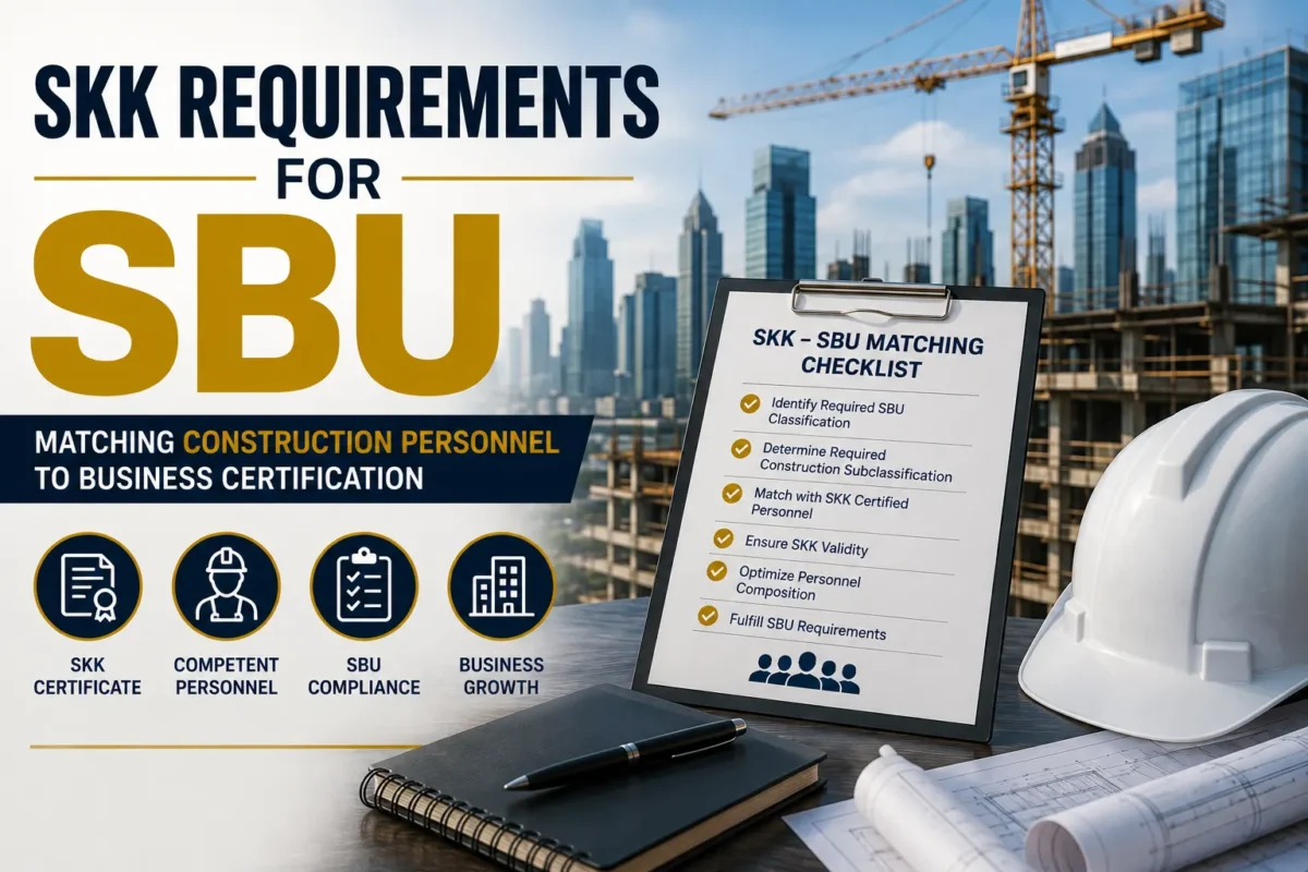 SKK Requirements for SBU: Matching Construction Personnel to Business Certification