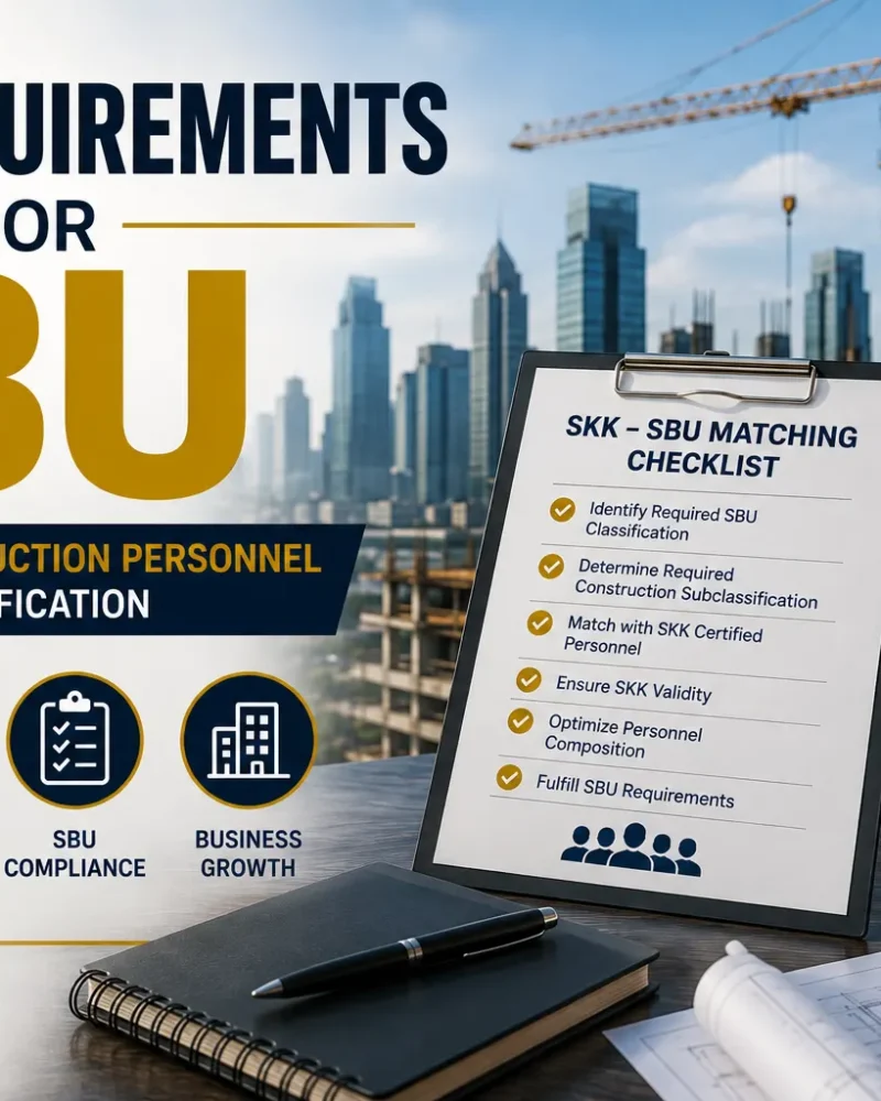 SKK Requirements for SBU: Matching Construction Personnel to Business Certification