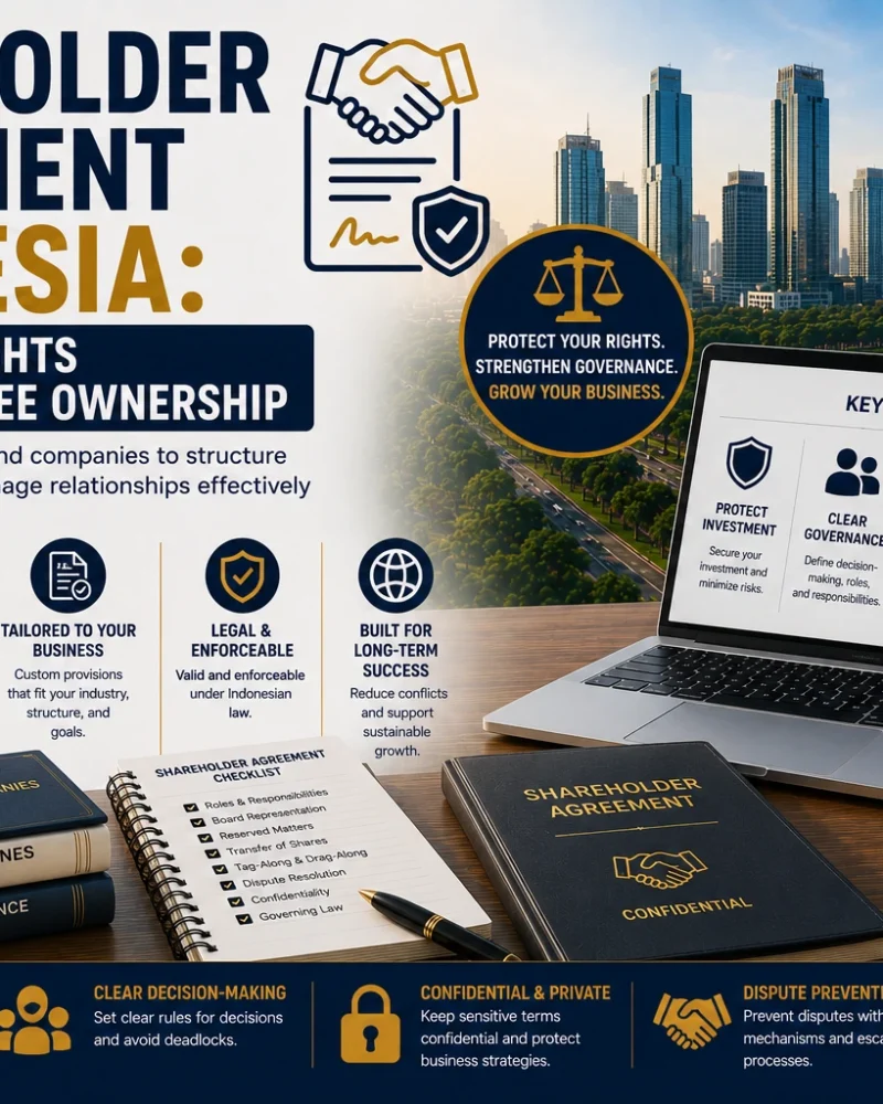 Shareholder Agreement Indonesia: Governance Rights Without Nominee Ownership