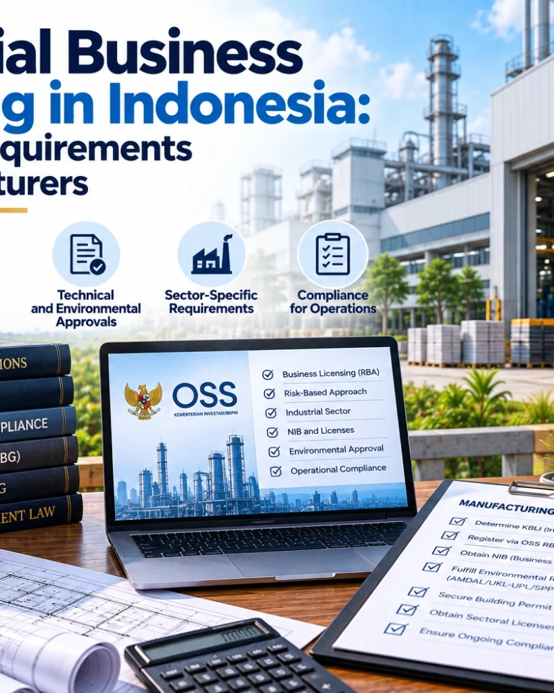 Industrial Business Licensing in Indonesia: OSS RBA Requirements for Manufacturers