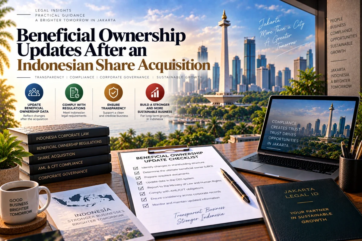 Beneficial Ownership Updates After an Indonesian Share Acquisition