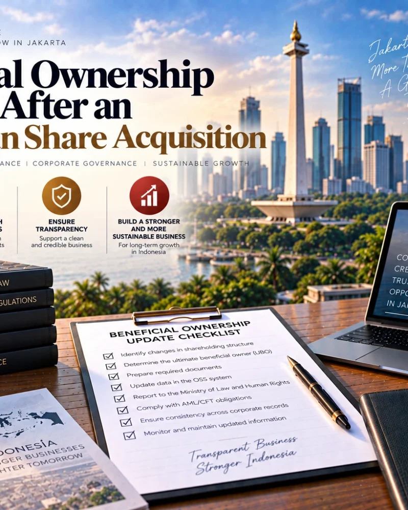Beneficial Ownership Updates After an Indonesian Share Acquisition