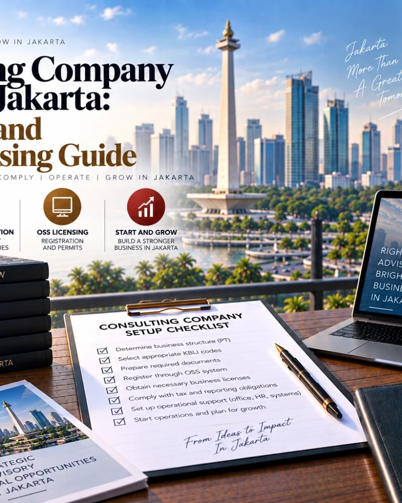 Consulting Company Setup in Jakarta: PT, KBLI and OSS Licensing Guide