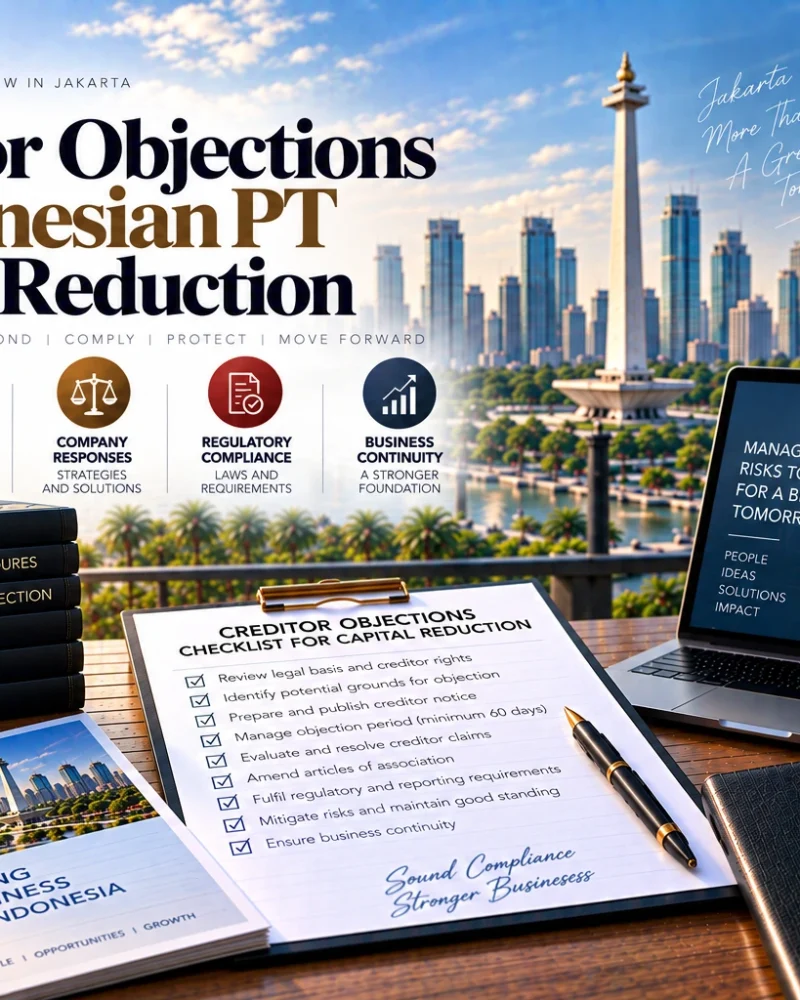 Creditor Objections to Indonesian PT Capital Reduction