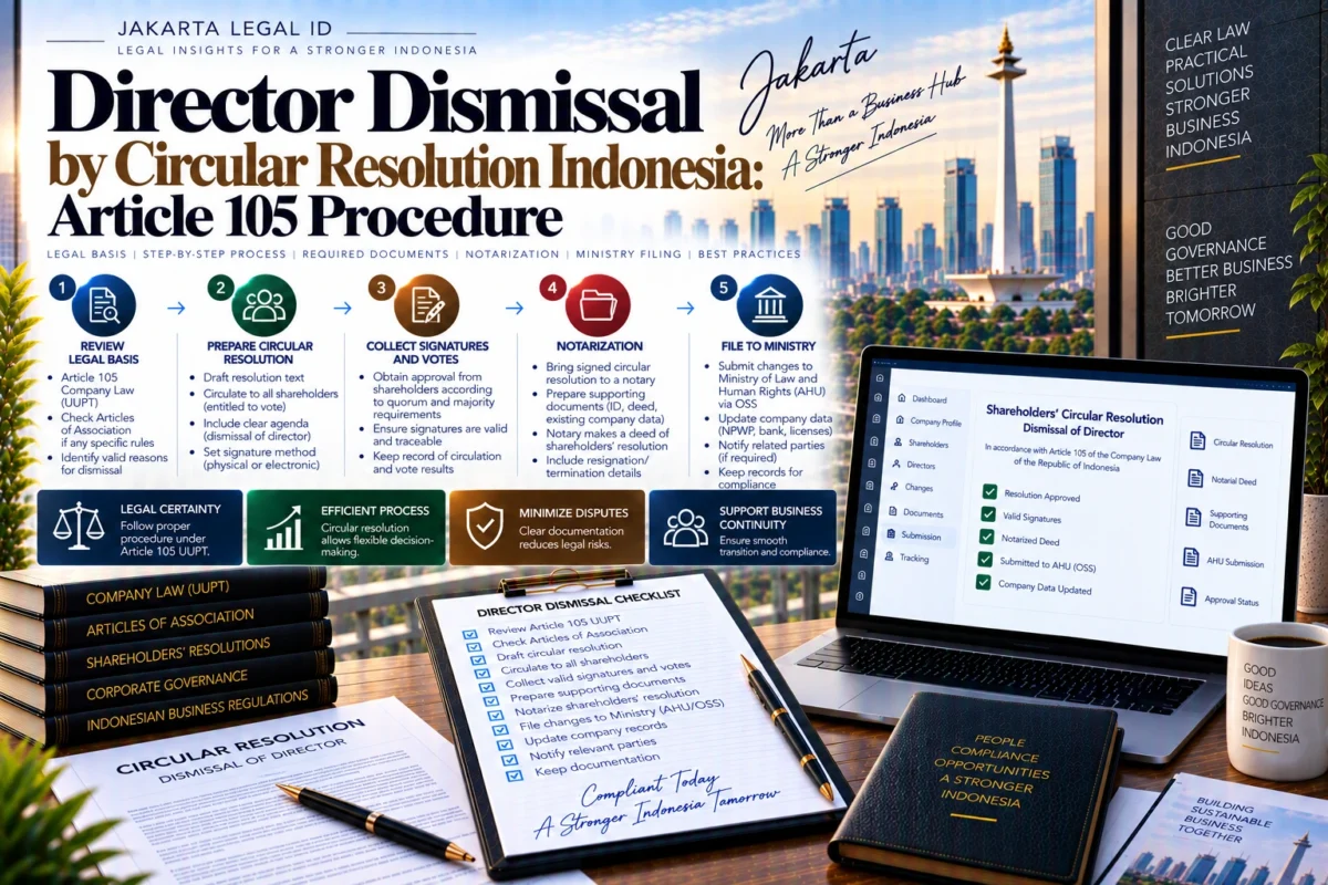 Director Dismissal Circular Resolution Indonesia: Guide
