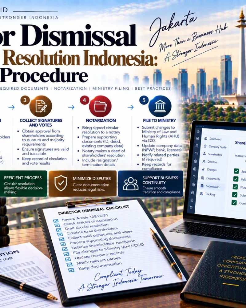 Director Dismissal Circular Resolution Indonesia: Guide