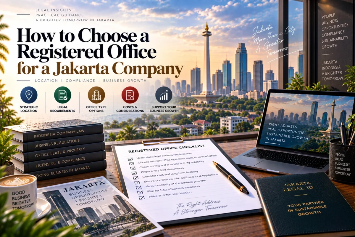 How to Choose a Registered Office for a Jakarta Company