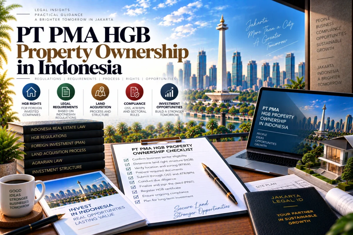 PT PMA HGB Property Ownership in Indonesia