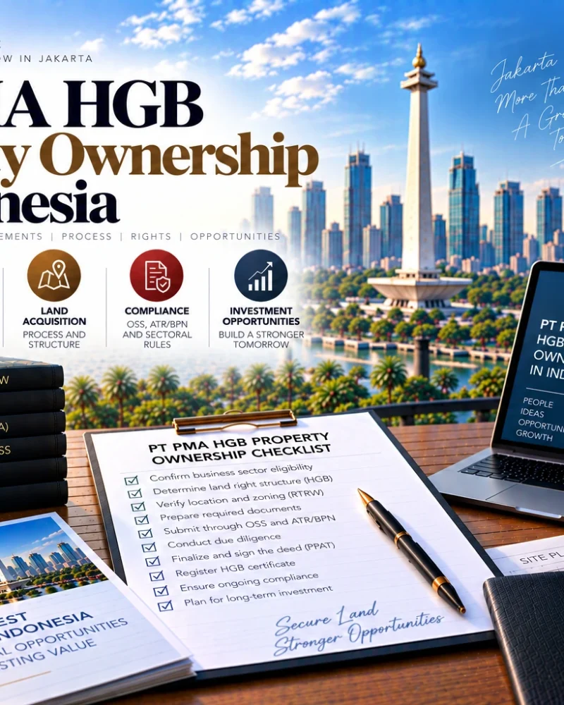 PT PMA HGB Property Ownership in Indonesia