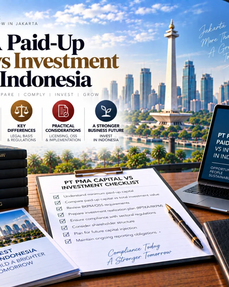 PT PMA Paid-Up Capital vs Investment Value in Indonesia