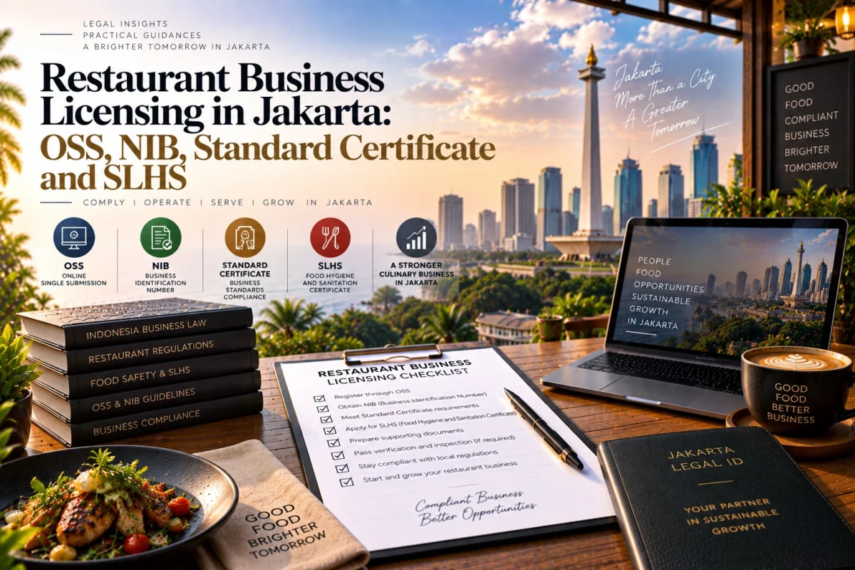 Restaurant Business Licensing in Jakarta: OSS, NIB, Standard Certificate and SLHS