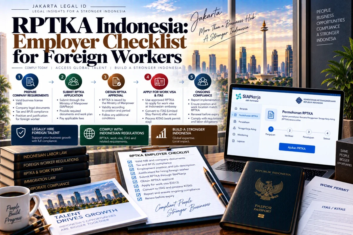 RPTKA Indonesia: Employer Checklist for Foreign Workers