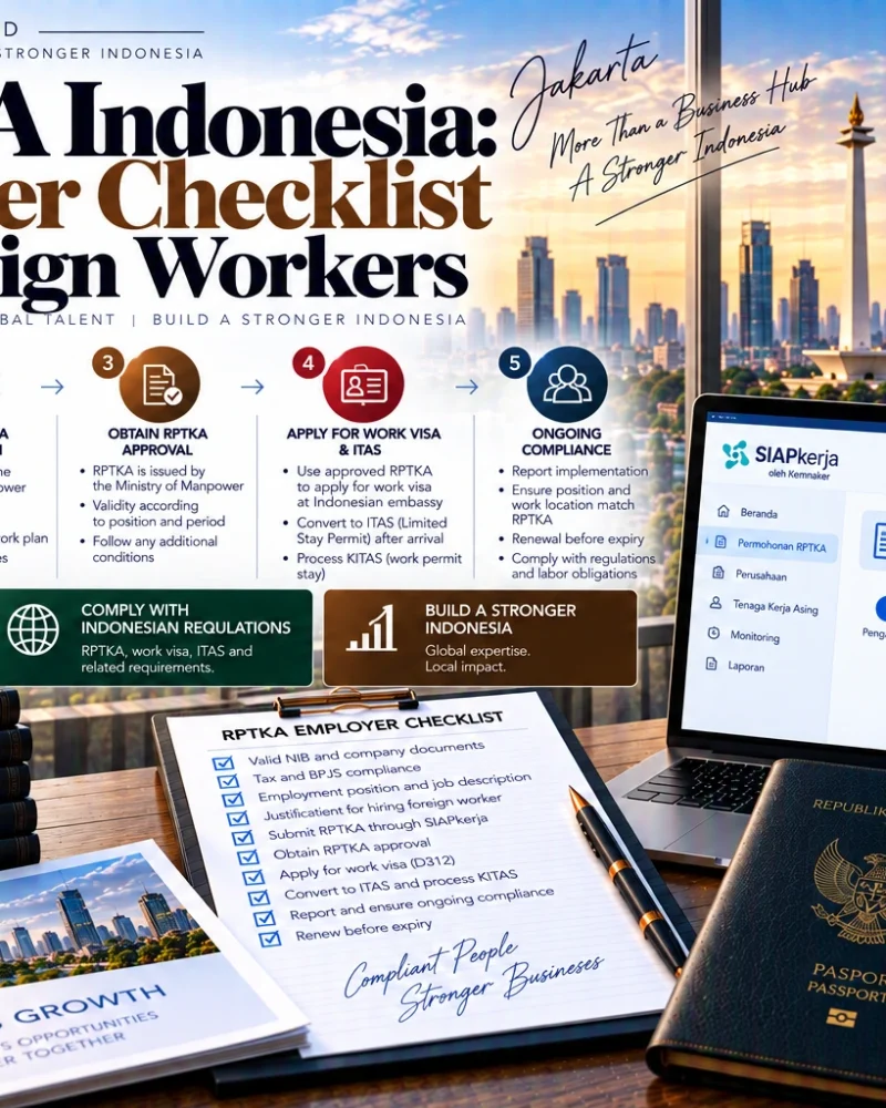 RPTKA Indonesia: Employer Checklist for Foreign Workers
