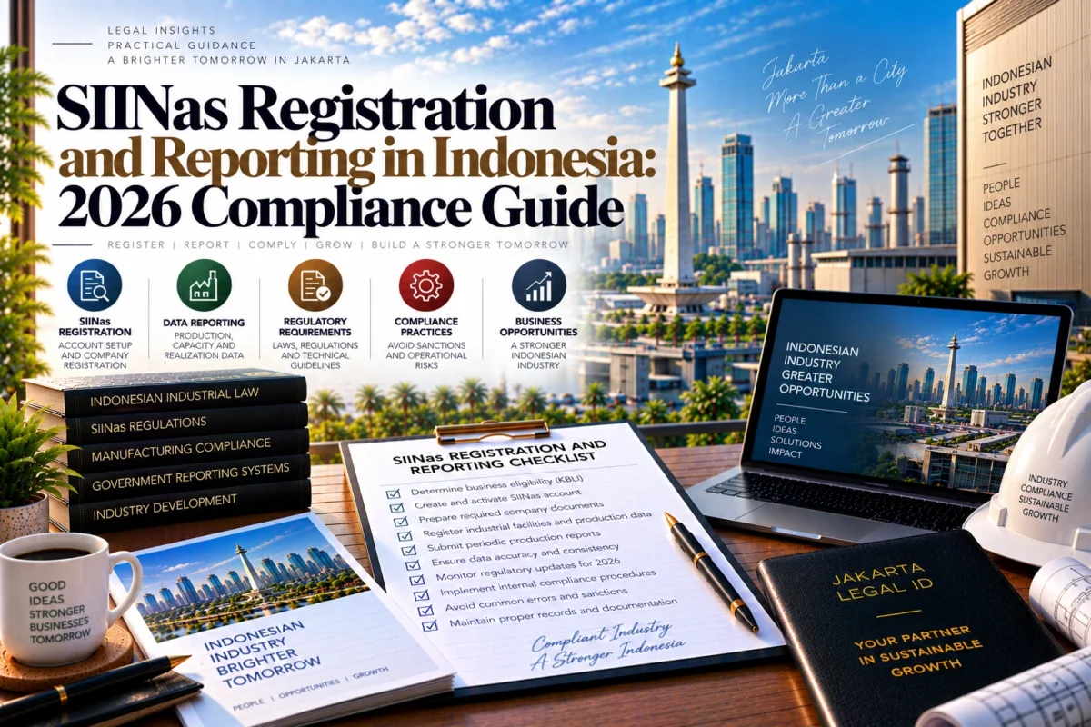 SIINas Registration and Reporting in Indonesia: 2026 Compliance Guide