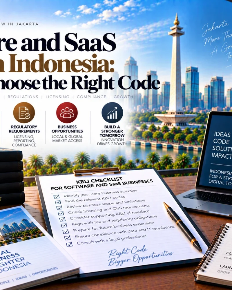 Software and SaaS KBLI in Indonesia: How to Choose the Right Code