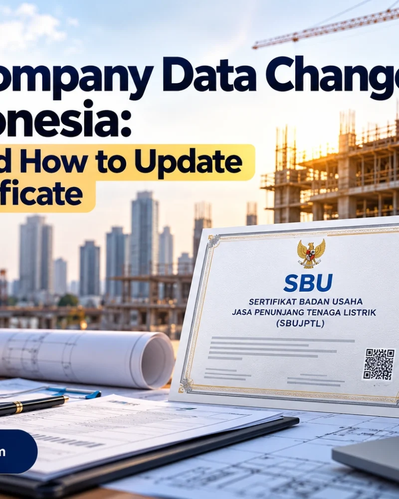 SBU Company Data Change: Update Requirements in Indonesia